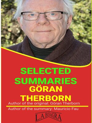 cover image of Göran Therborn